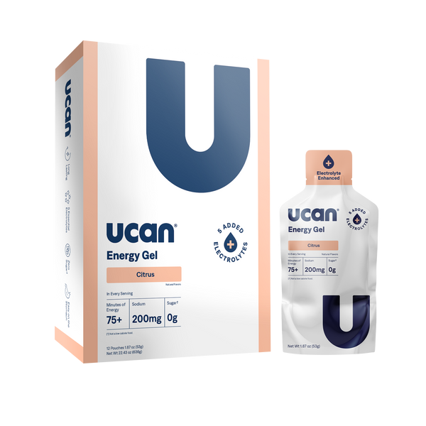 UCAN Citrus Energy Gel plus Electrolytes