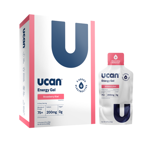 UCAN Strawberry Kiwi Energy Gel plus Electrolytes